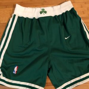 Nike Boston Celtics vintage basketball shorts
